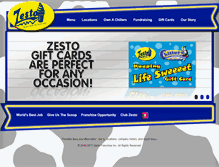 Tablet Screenshot of ilovezesto.com